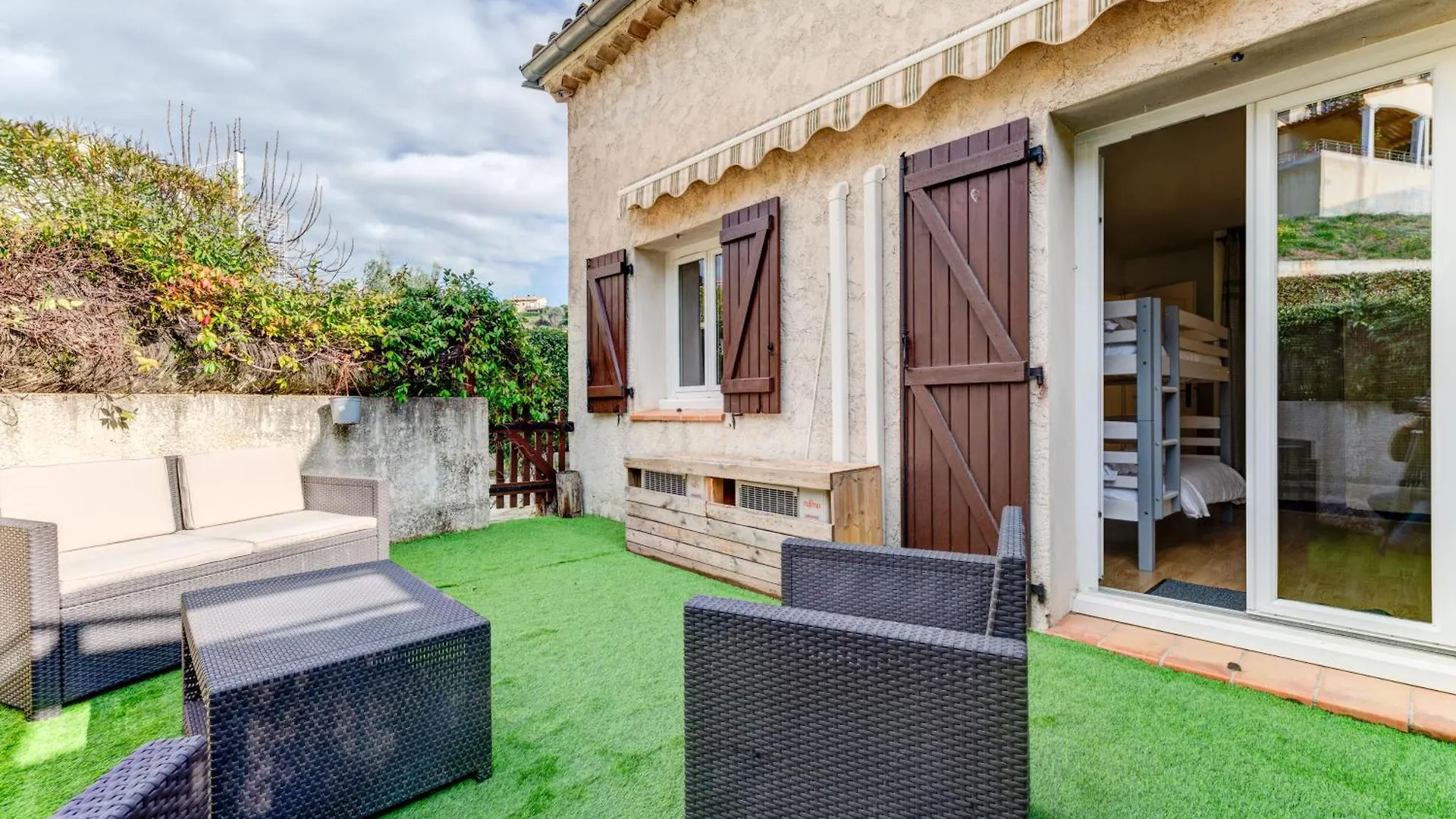 Havre De Paix - Wifi, Ac, Parking, 4 Pers Villa Nice